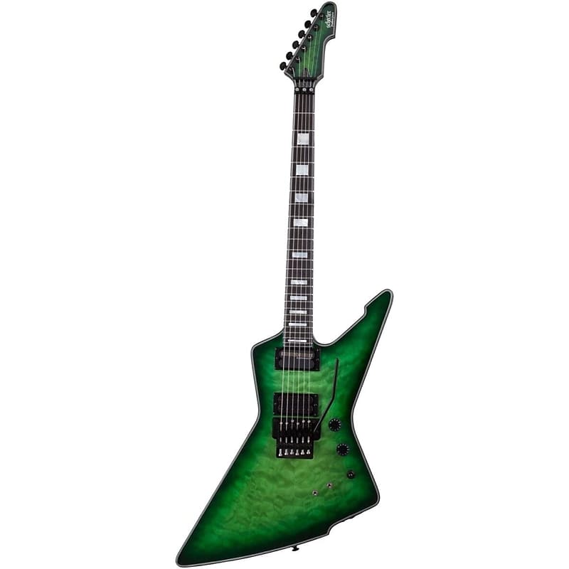 Электрогитара Schecter E-1 FR S Special Edition Electric Guitar - Green Burst