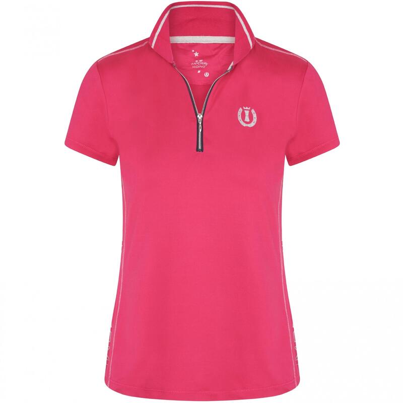 Женская рубашка-поло Tech IRHRuby ярко-розовая IMPERIAL RIDING, цвет rosa
