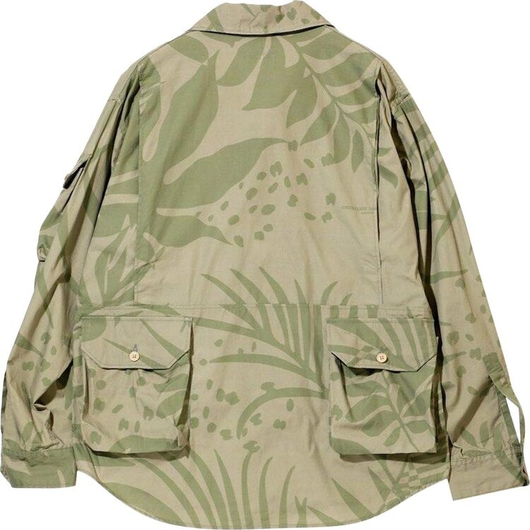 

Рубашка Engineered Garments Explorer Shirt Jacket 'Khaki/Olive', зеленый