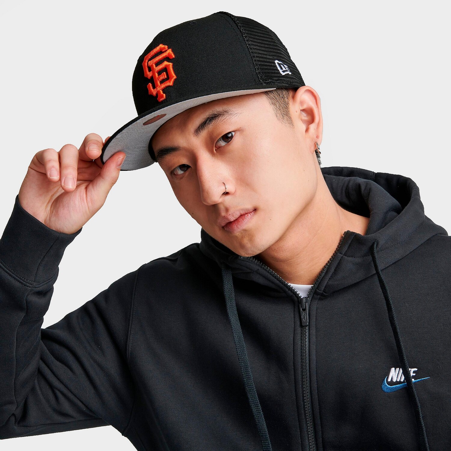 

Бейсболка New Era San Francisco Giants MLB Trucker 9FIFTY Snapback, черный