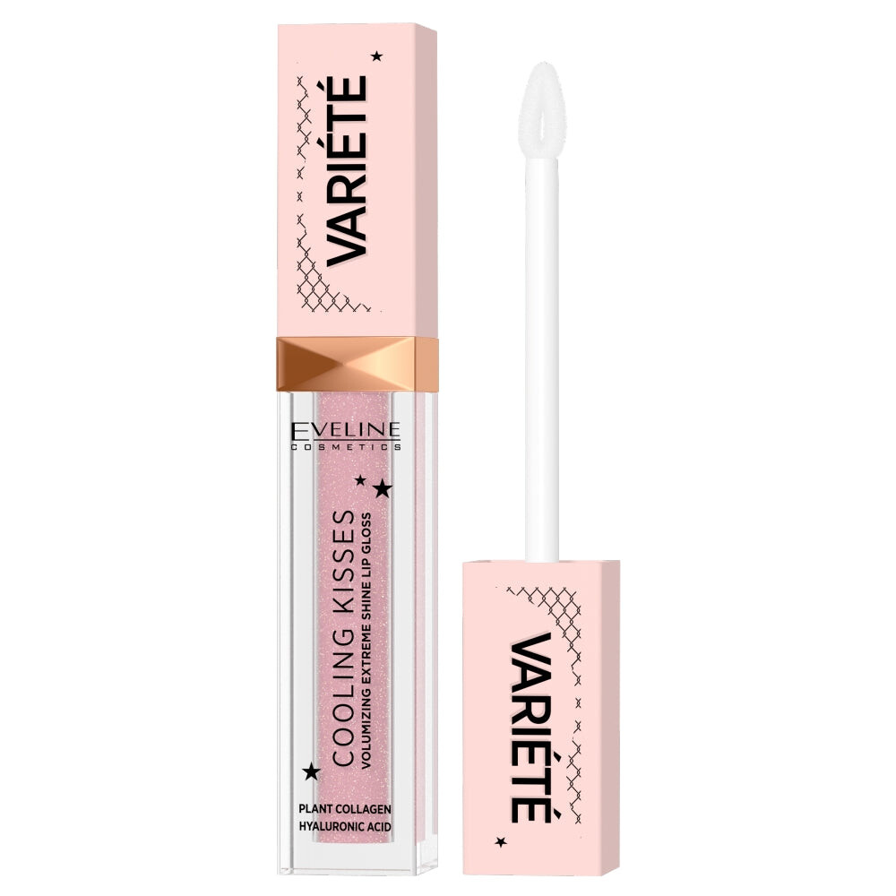 

Eveline Cosmetics Блеск для губ Variete с охлаждающим эффектом 02 Sugar Nude 6.8мл