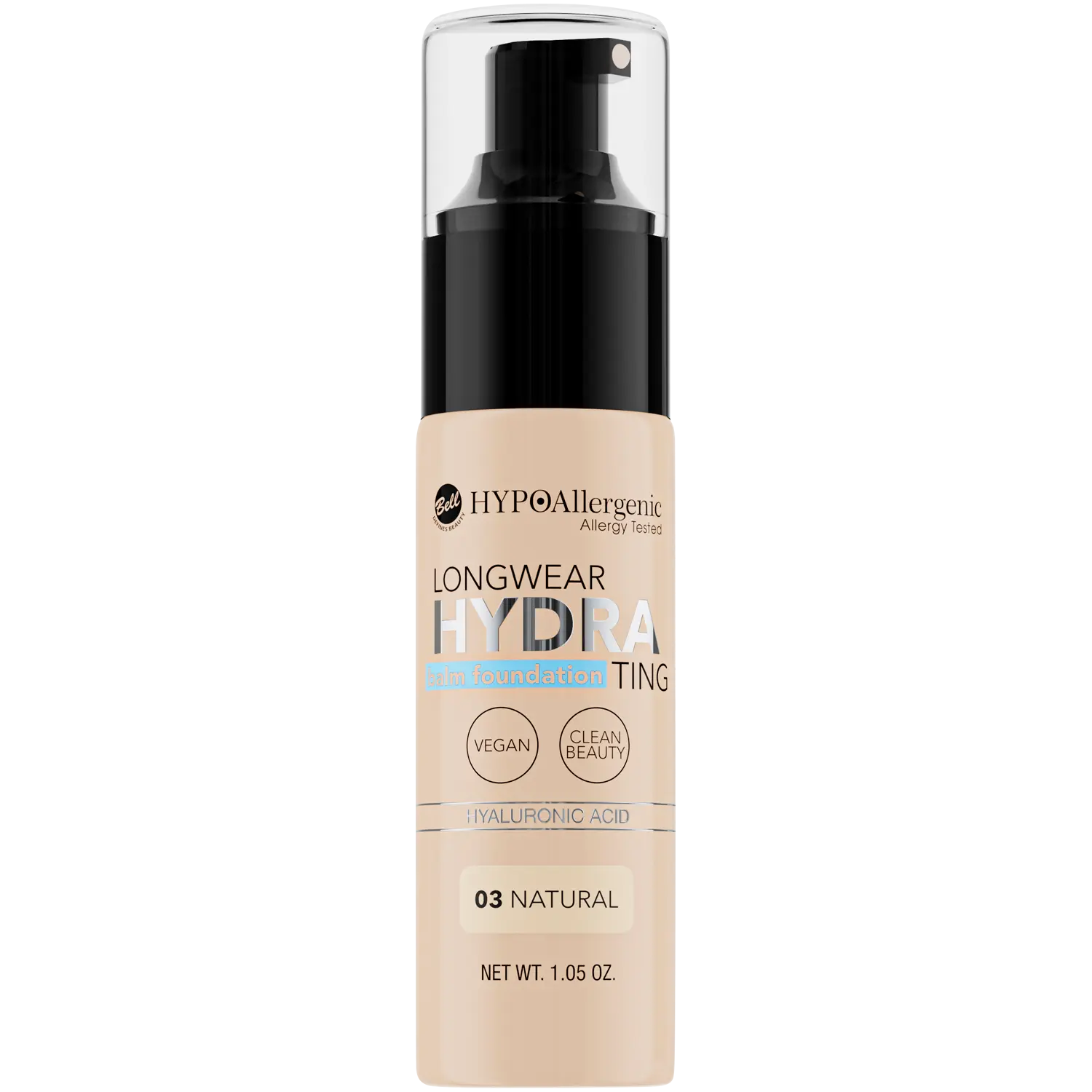 

Тональный крем для лица 03 Bell Hypoallergenic Longwear Hydrating, 30 гр