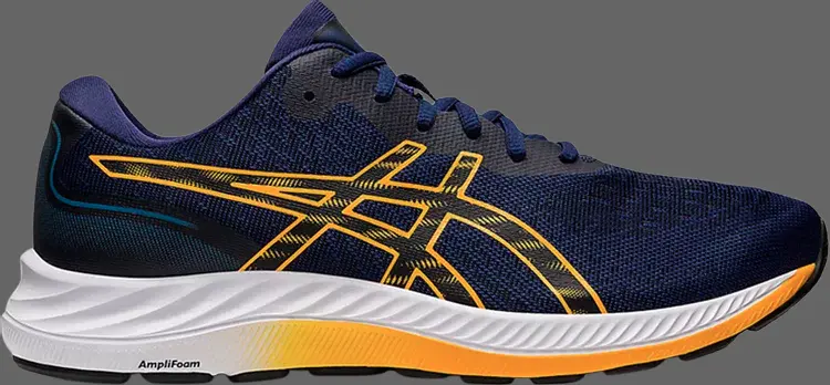 

Кроссовки gel excite 9 4e wide 'deep ocean amber' Asics, синий
