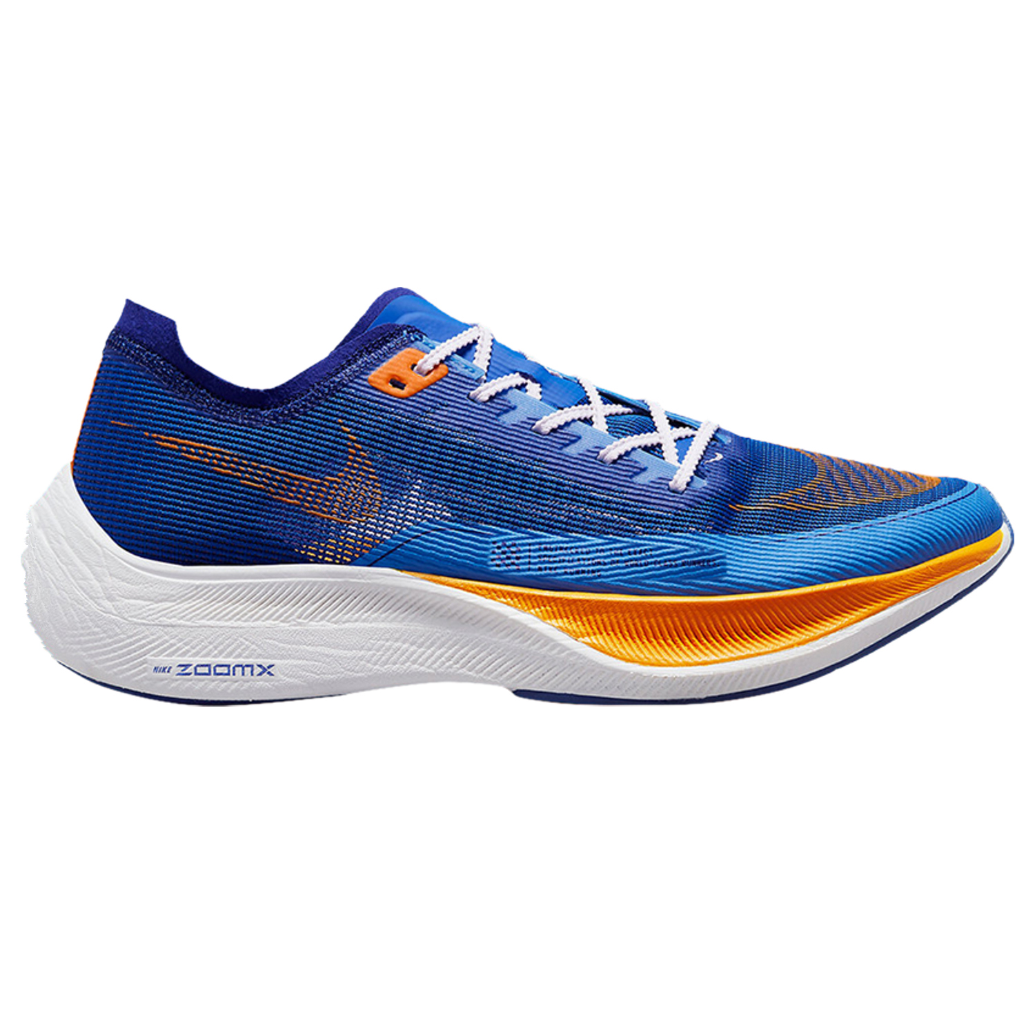 цена Кроссовки Nike ZoomX Vaporfly NEXT% 2 'Game Royal Vivid Orange', Синий