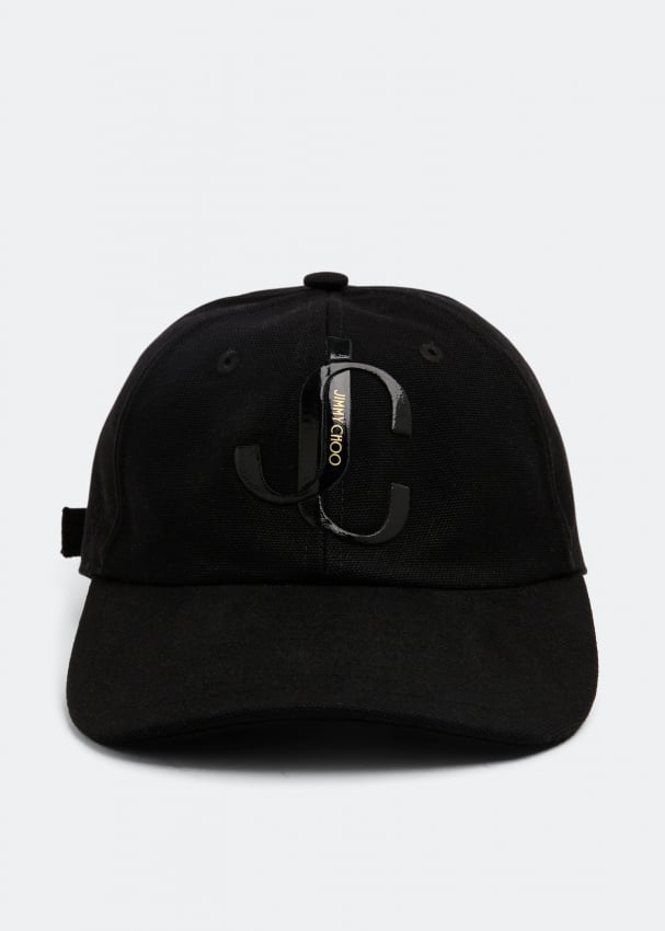 Кепка JIMMY CHOO Paxy baseball cap, черный