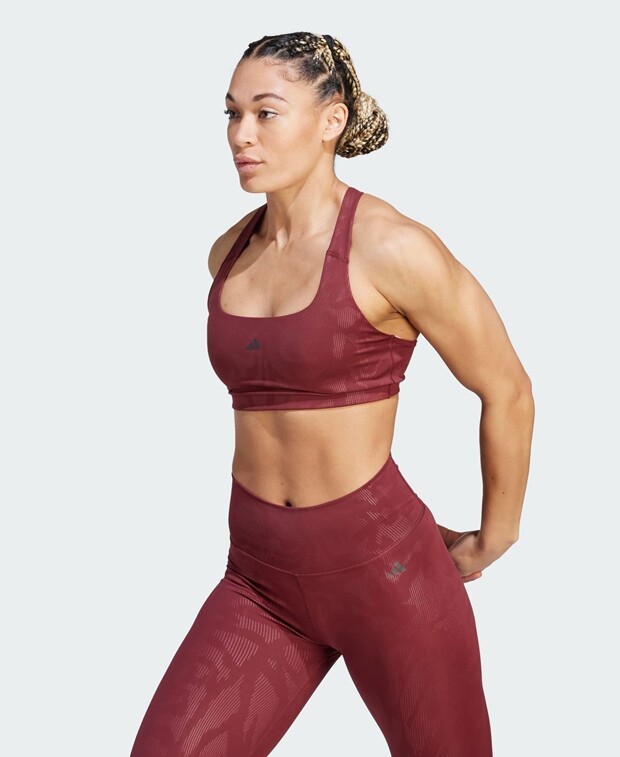 

Мягкий бюстгальтер adidas Performance, красный