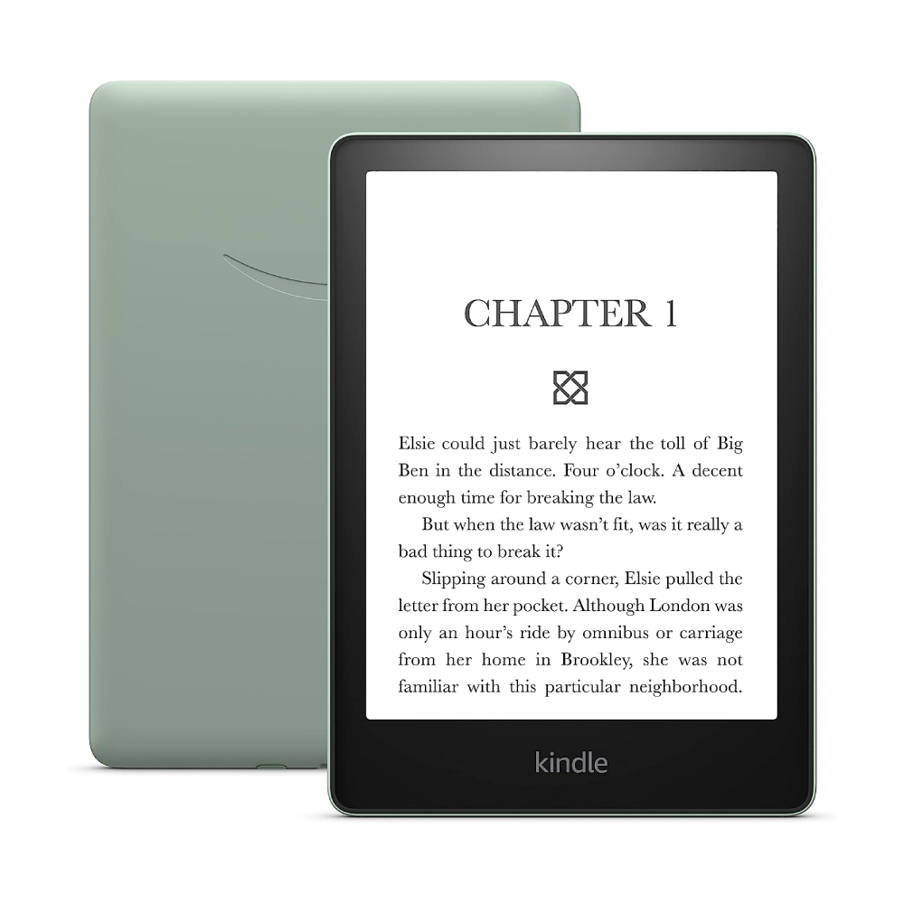 Электронная книга Amazon Kindle Paperwhite, 6.8, 16 ГБ, WIFI, зеленый чехол для kindle paperwhite 5 11th 2021 m2l3ek kindle 10th j9g29r kindle 8th sy69jl чехол для планшета paperwhite 1 2 3 4 10th pq94wif