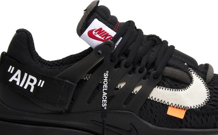 Air presto x off-white the ten black best sale