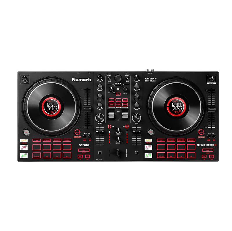 DJ контроллер Numark MixTrack Platinum FX USB dj контроллер numark mixtrack platinum fx