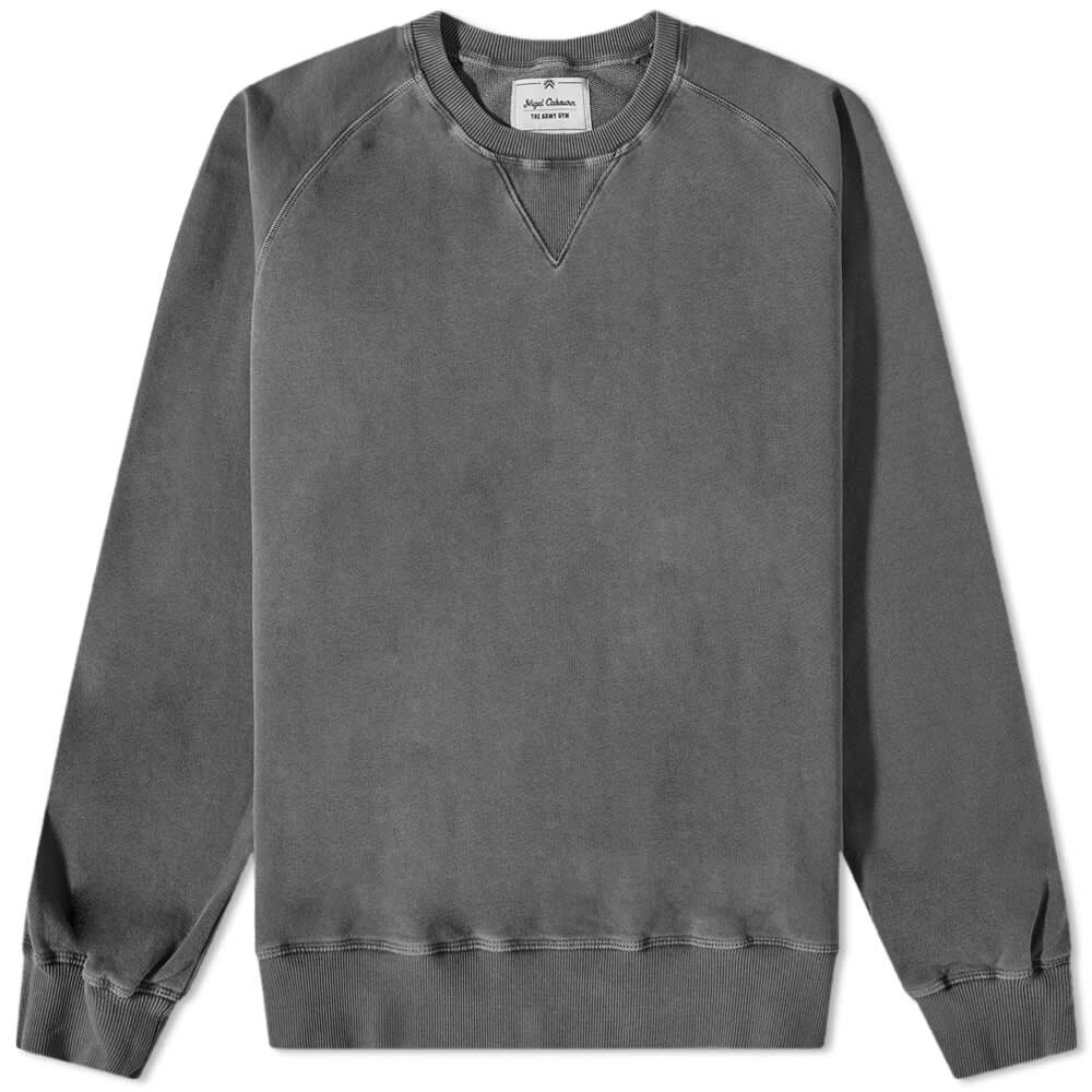 

Толстовка Nigel Cabourn Embroidered Arrow Crew Sweat, Серый
