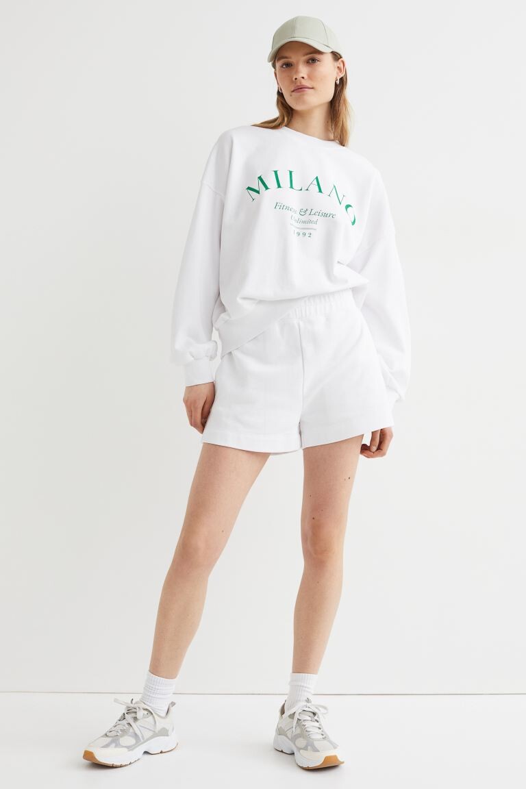 

Спортивные шорты H&M, белый