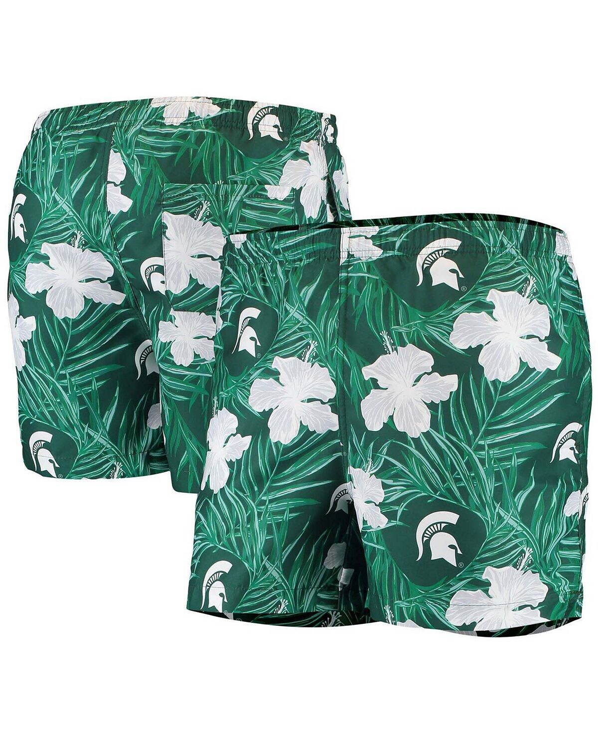 

Мужские зеленые плавки michigan state spartans FOCO, зеленый
