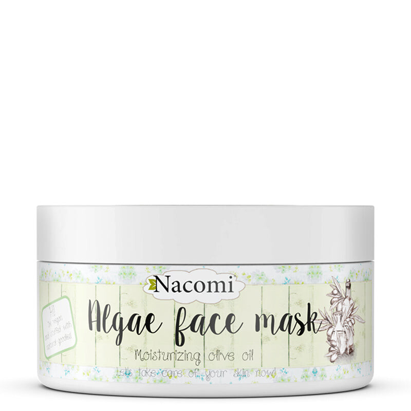 

Nacomi Algae Face Mask Moisturizing Olive Oil Интенсивно увлажняющая маска из оливковых водорослей 42г