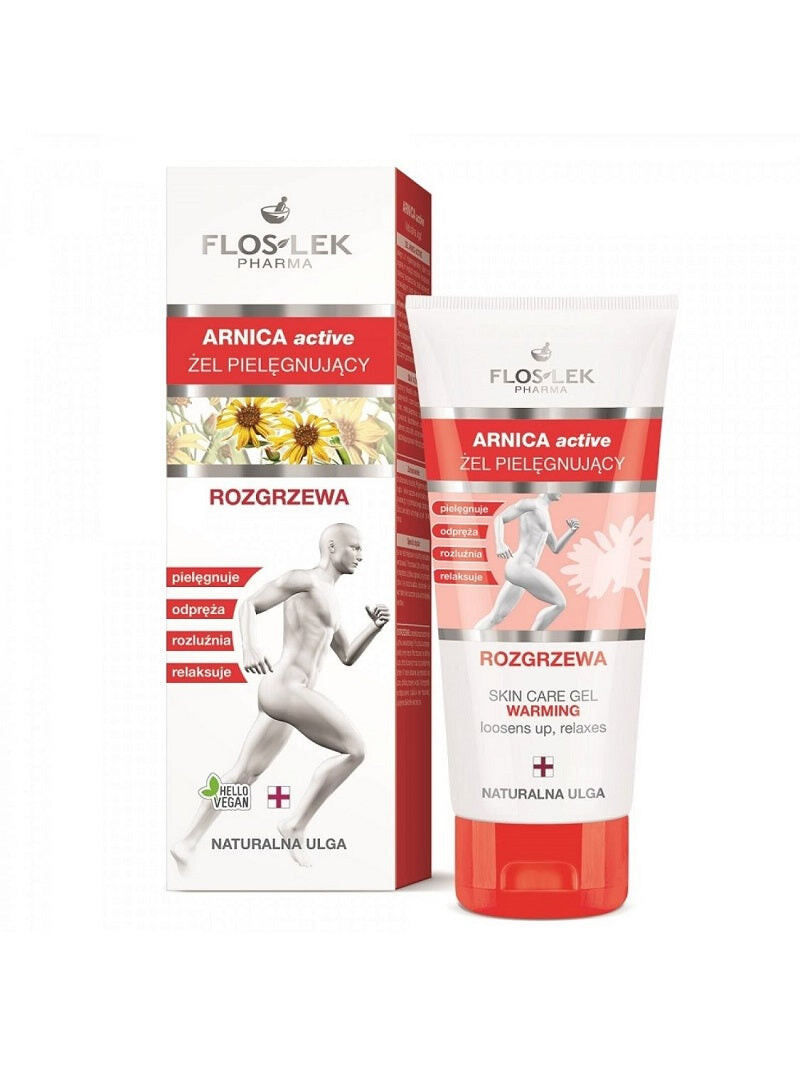 

Floslek Arnica Active согревающий гель для локтей, бедер и коленей 200мл