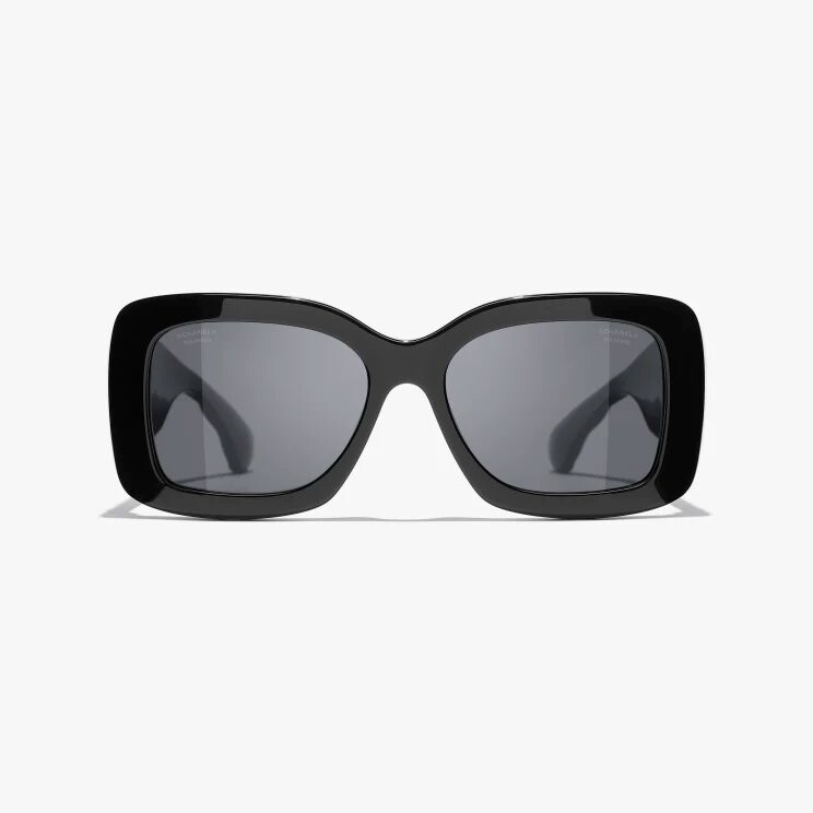 

Солнцезащитные очки Chanel Rectangle, чёрный