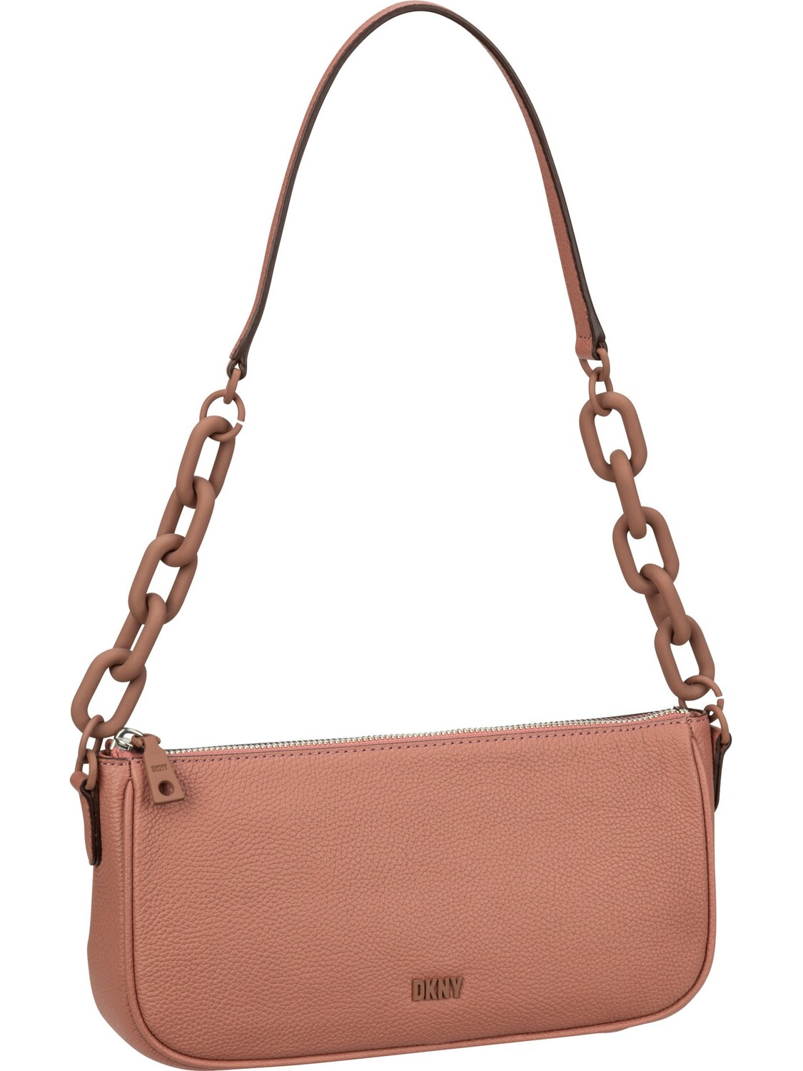

Сумка через плечо DKNY Frankie Pebble Leather TZ Demi, цвет Terra