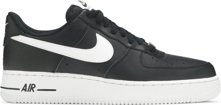 Кроссовки Nike Air Force 1 '07 AN20 'Black White', черный - фото