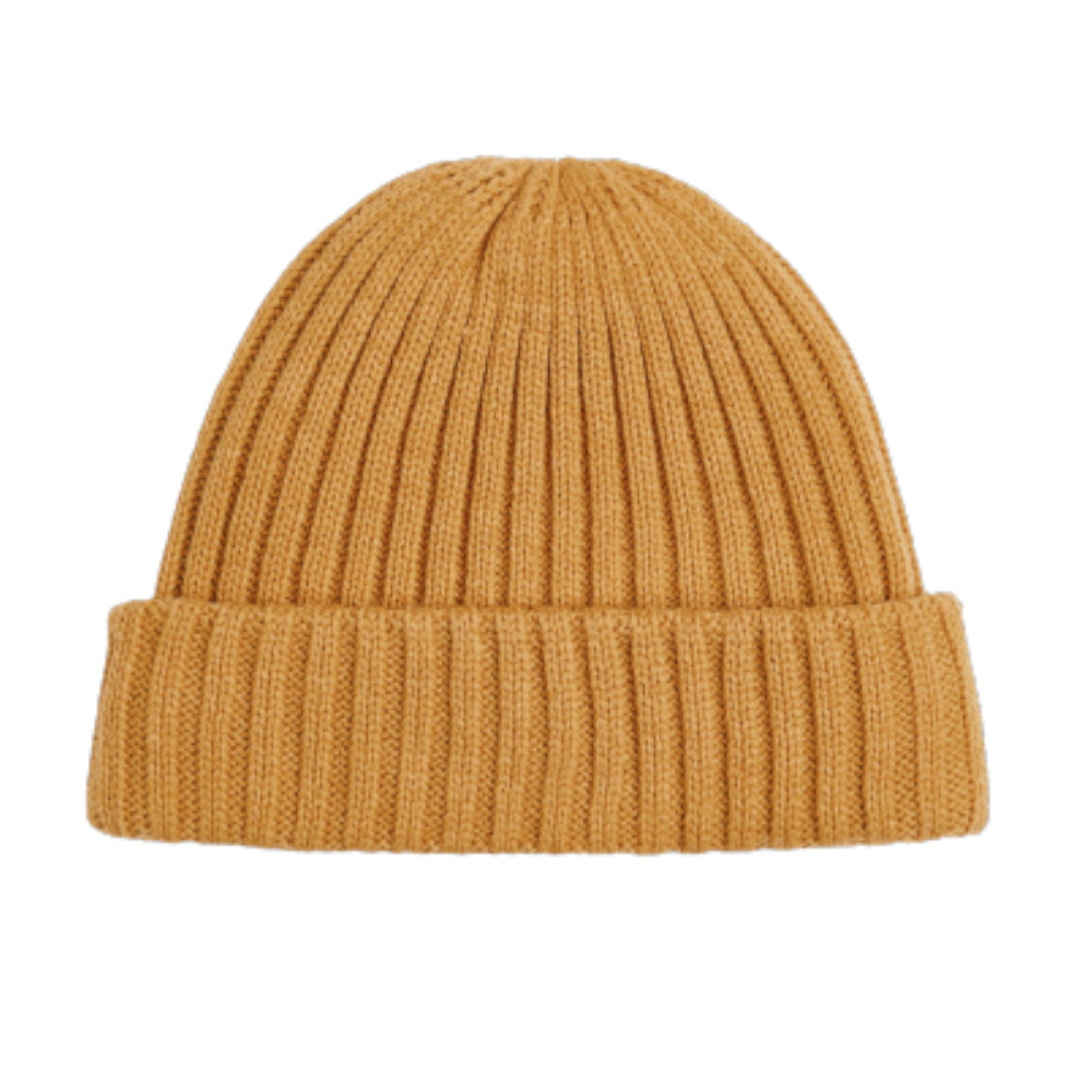 

Шапка вязаная в рубчик H&M Rib-knit, желтый