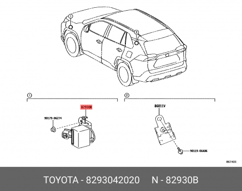 Конденсатор/condenser assy, wiri CONDENSER ASSY, WIRING HARNESS, NO.1 8293042020 TOYOTA LEXUS 1 set 4 pin 1 5 series automotive ignition coil high voltage pack wiring harness socket for buick chevrolet 12162859