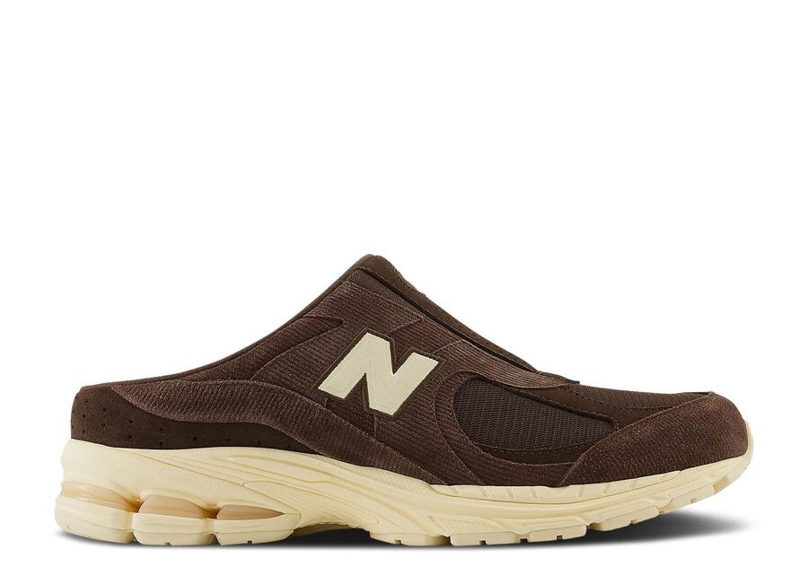 

Кроссовки New Balance New Balance 2002R Mule, цвет Brown Corduroy