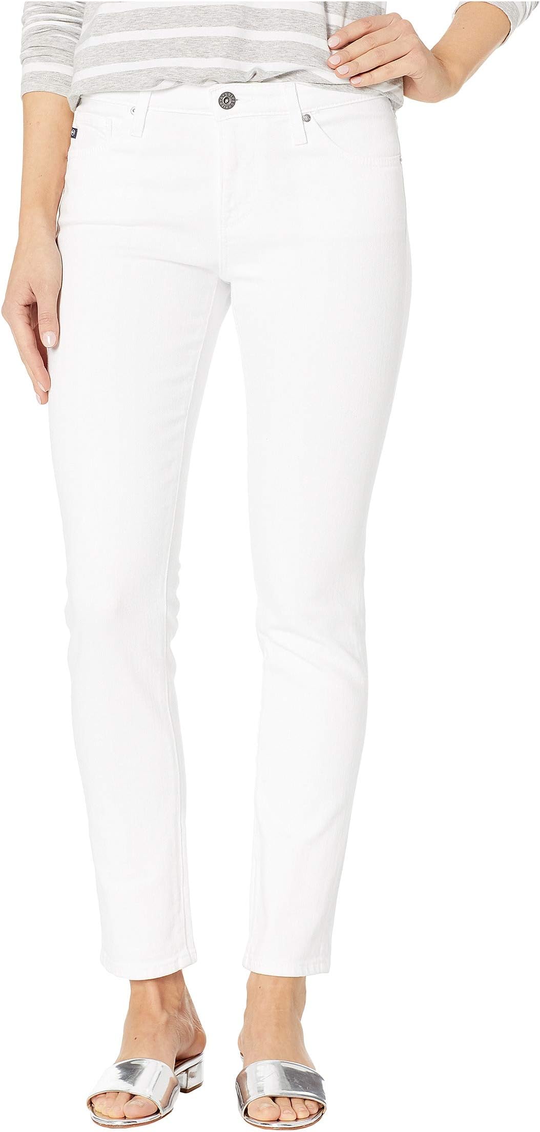 Джинсы Prima Ankle in White AG Jeans, белый