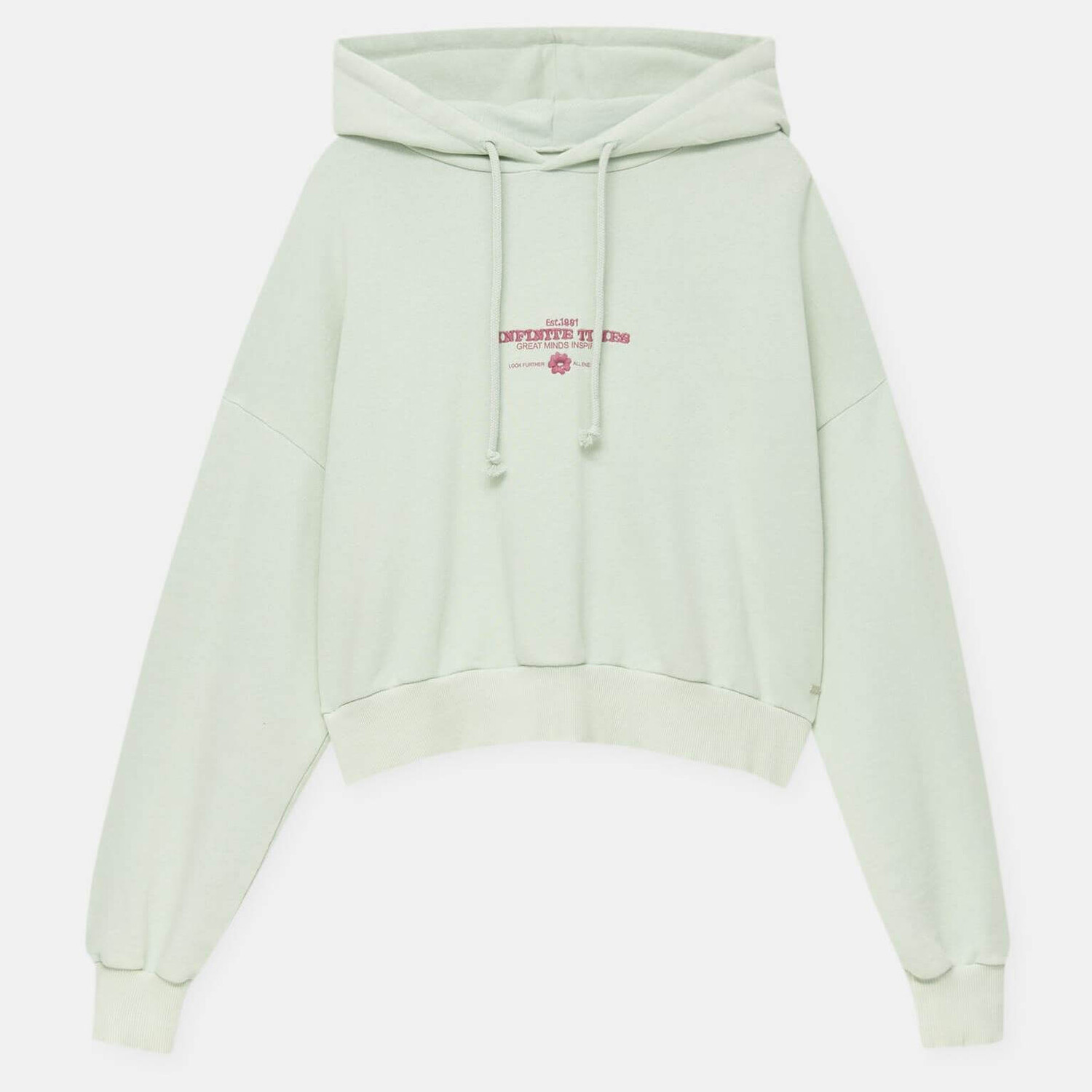 

Худи Pull&Bear Infinite Times, светло-зеленый