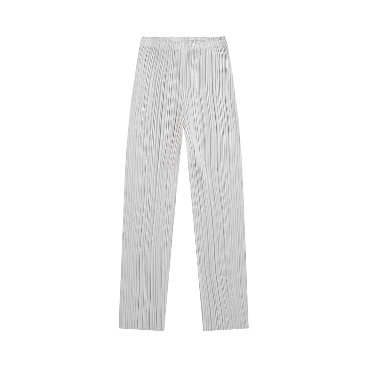 

Брюки Pleats Please Issey Miyake Basic 'Light Grey', серый