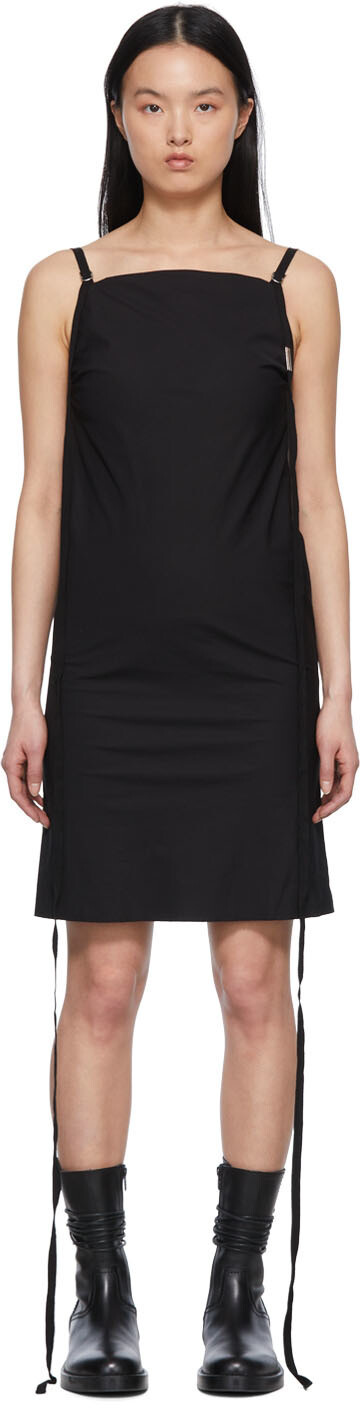 

Черное мини-платье Caro Ann Demeulemeester