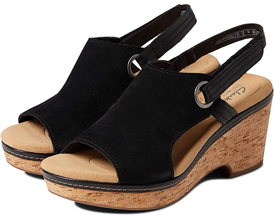 

Туфли на каблуках Giselle Sea Clarks, черный