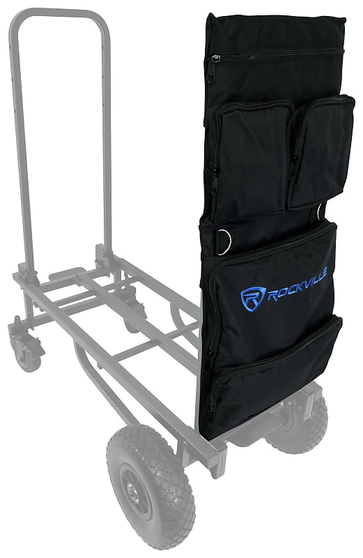 Сумка для аксессуаров Rockville CART-ACC с 5 карманами подходит для Rock N Roller R14G/R16RT/R14/R16 CART-ACC SPEC 3 rockville cart stand bag сумка для подставки для динамиков rock n roller r14g r16rt r14 r16 cart stand bag spec 3