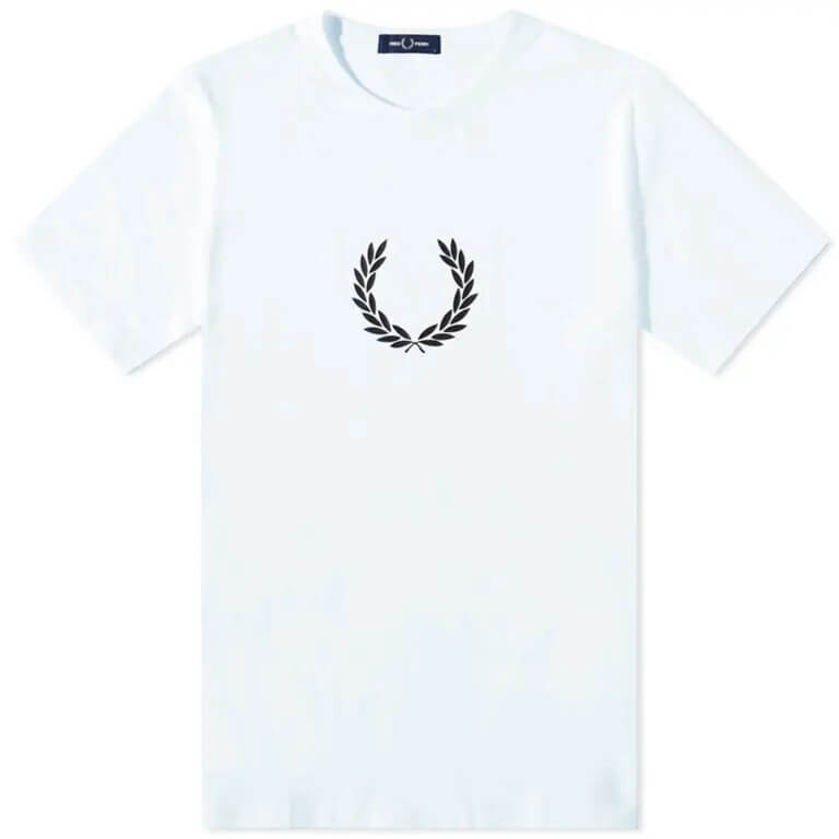 

Футболка Fred Perry Laurel Wreath, светлый лед, Серый