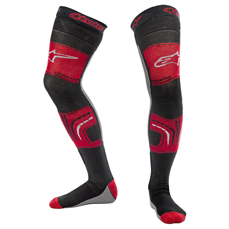 

Гольфы Alpinestars спортивные, красно-черные