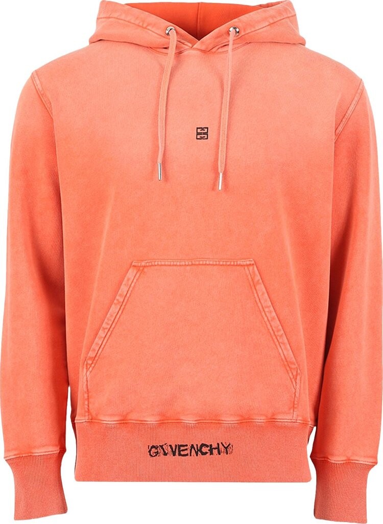 

Худи Givenchy Classic Fit Patch Hoodie 'Bright Orange', оранжевый