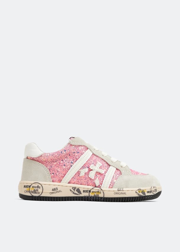 

Кроссовки PREMIATA Wally sneakers, розовый