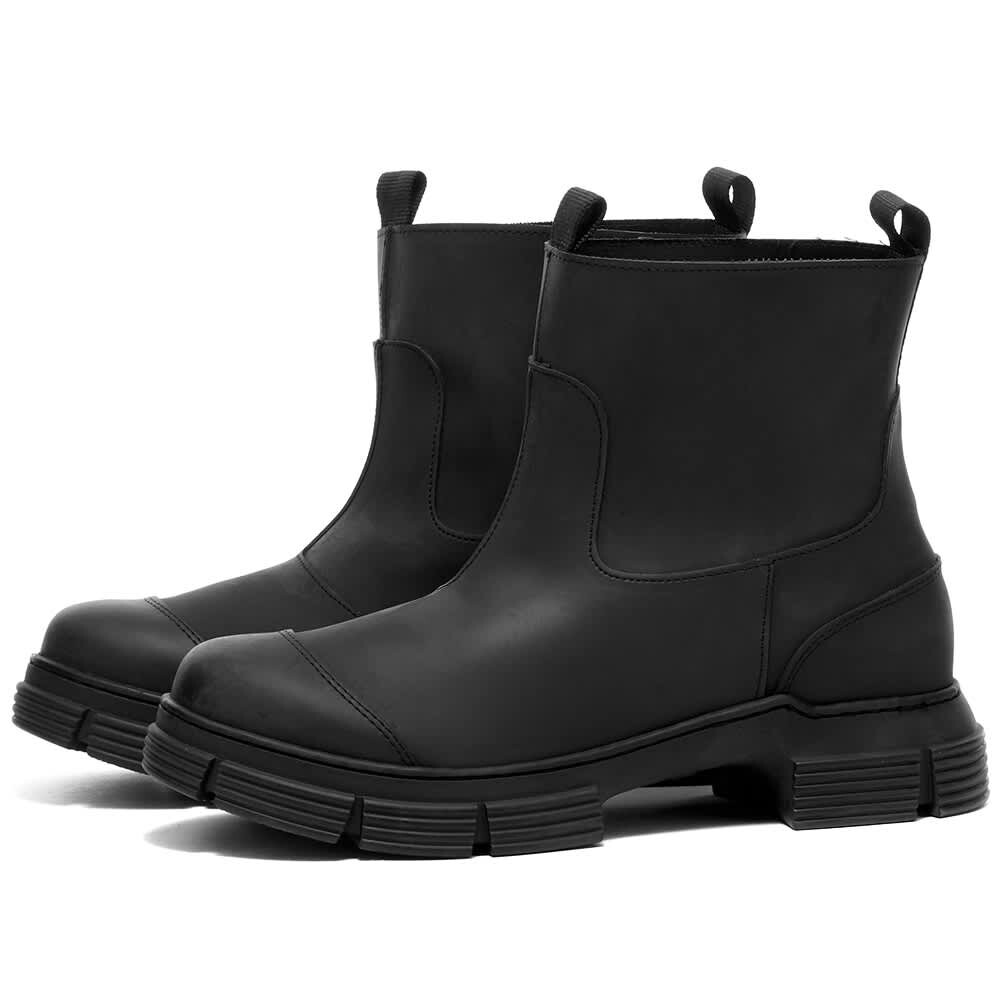 Ботильоны GANNI Recycled Rubber Ankle Boot