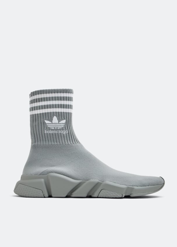 

Кроссовки BALENCIAGA x adidas Speed sneakers, серый