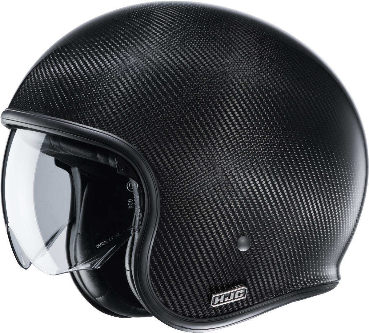 Шлем HJC V30 Carbon реактивный, черный