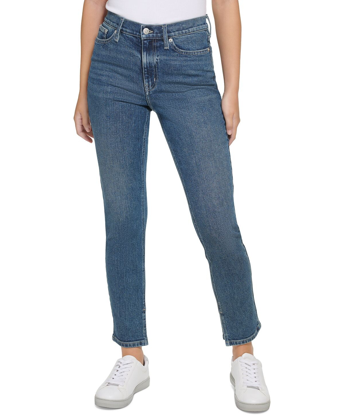 

Узкие джинсы petite с высокой посадкой Calvin Klein Jeans