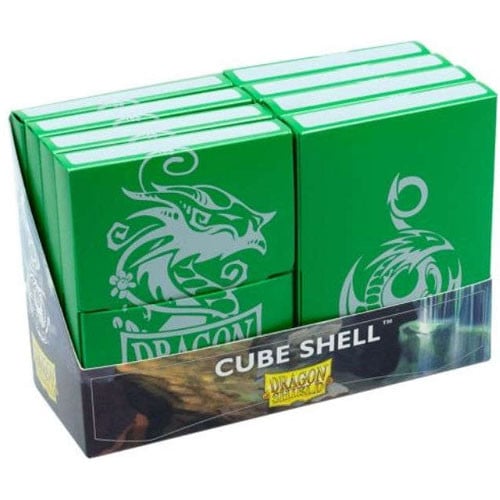 

Карточная игра Arcane Tinmen Dragon Shield Cube Shell: Green (8)