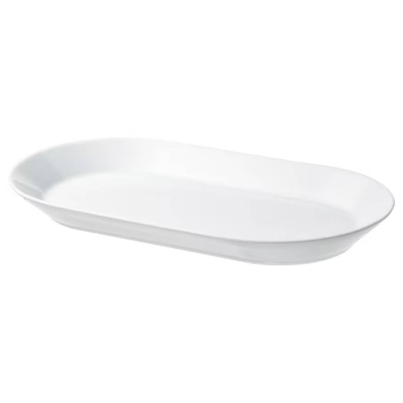 Тарелка для сервировки Ikea 365+ 38х22, белый