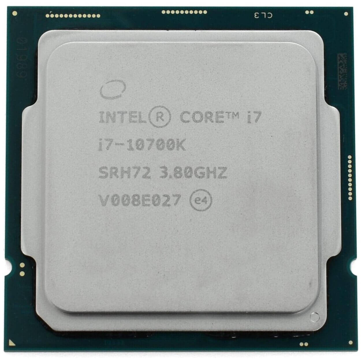 Процессор Intel Core i7 10700K, LGA 1200, BOX (без кулера) процессор intel core i7 12700k box без кулера