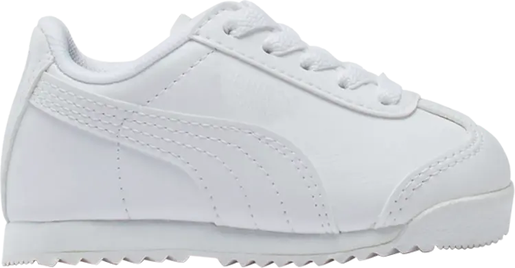 Кроссовки Puma Roma Basic Infant White Light Grey, белый кроссовки puma roma basic infant black white черный