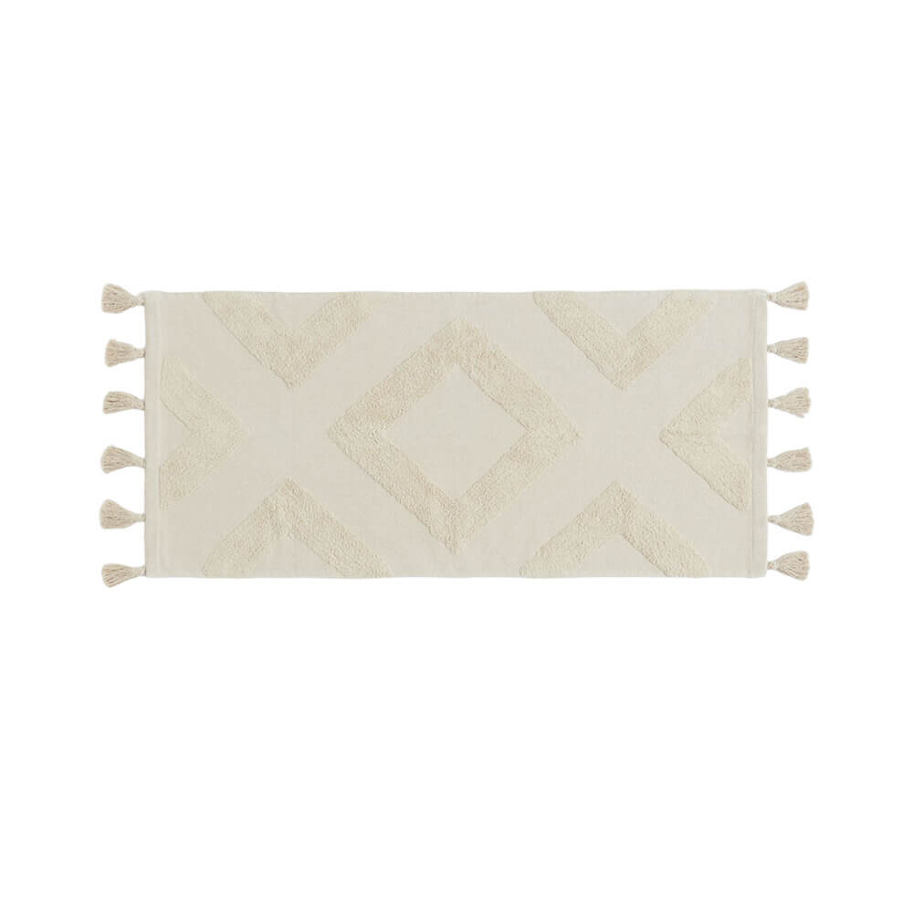 

Коврик H&M Home With Tassels, бежевый