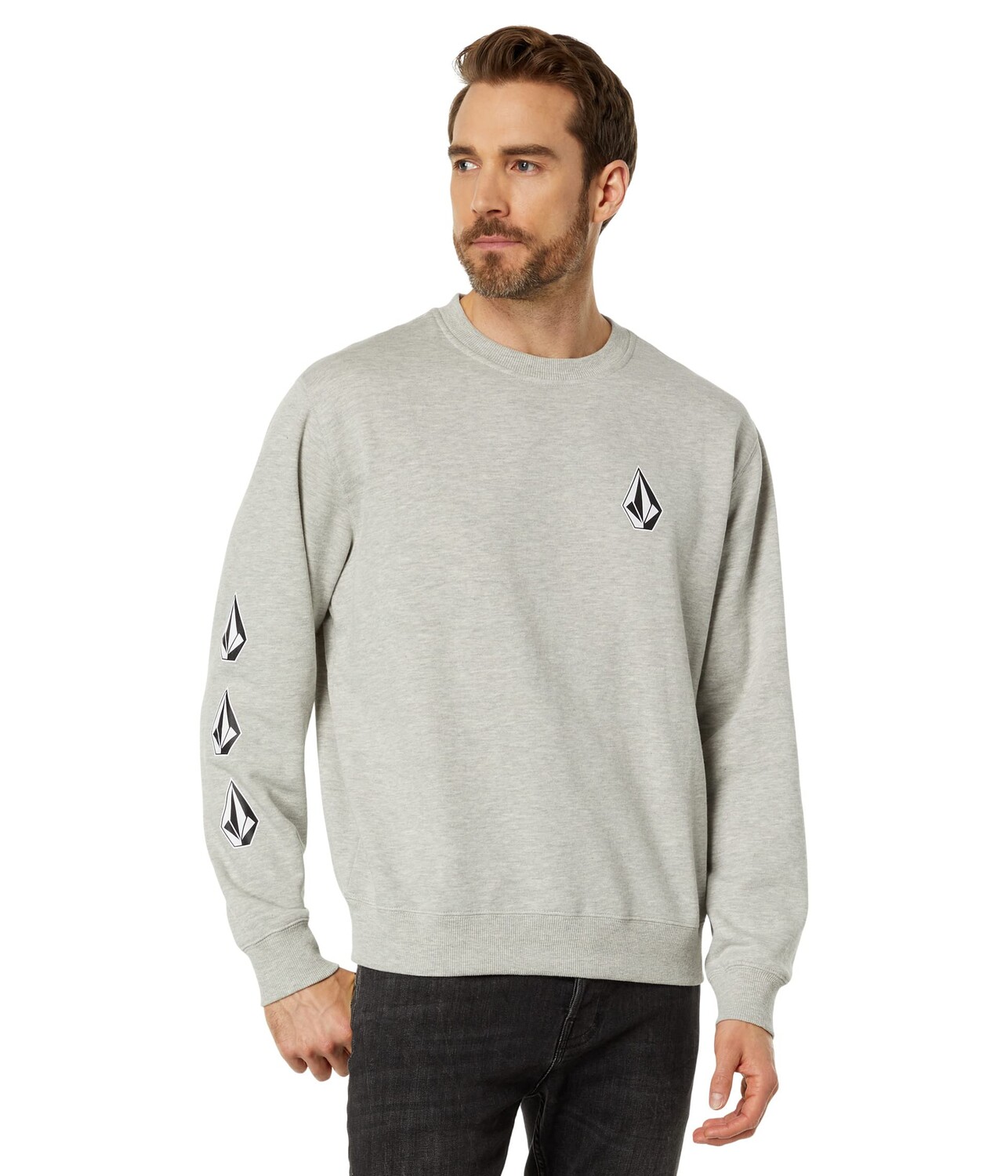 

Толстовка Volcom, Iconic Stone Crew Sweatshirt