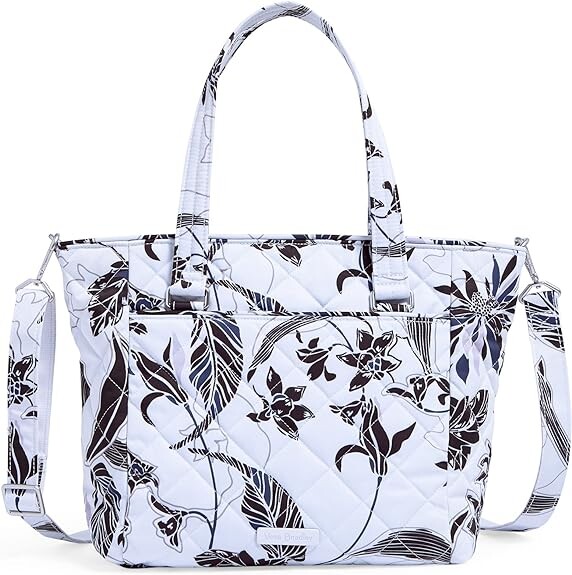 

Сумка-саквояж на плечо Vera Bradley Performance из твила, сумеречный сад