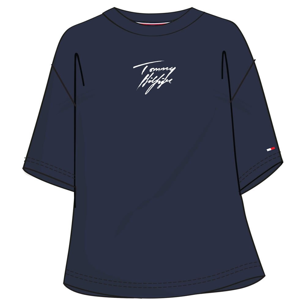 

Базовый слой Tommy Hilfiger Logo Crew Neck, синий