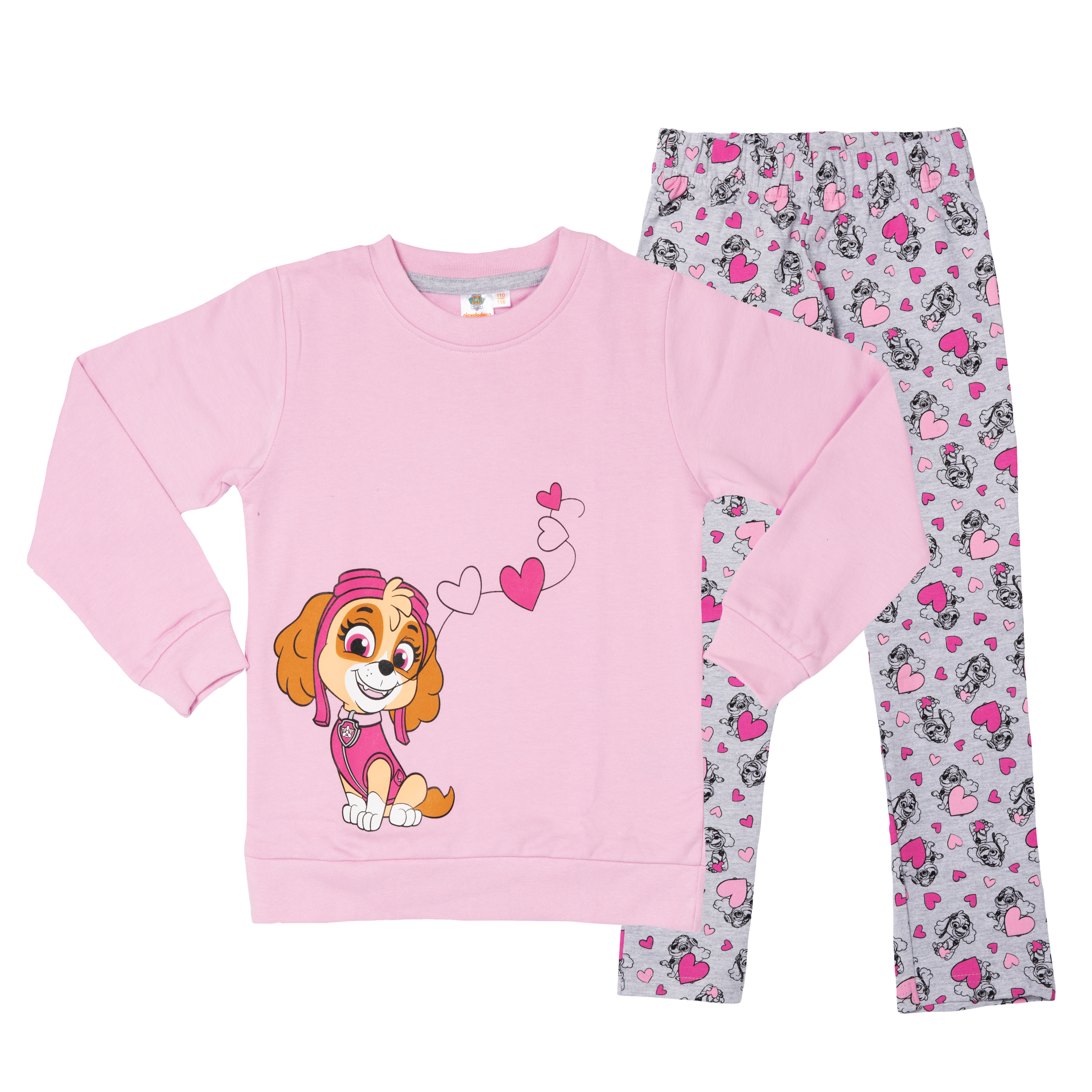 

Спортивные брюки United Labels Paw Patrol Jogginganzug Skye, цвет grau/rosa