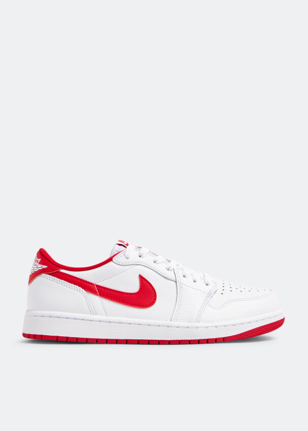 

Кроссовки Nike Air Jordan 1 Low 'University Red', белый