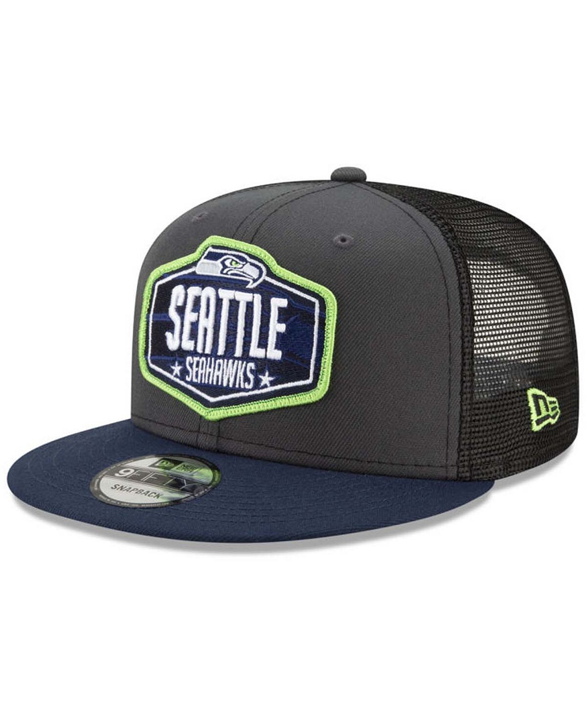 

Кепка Сиэтл Сихокс Драфт 9FIFTY 2021 года New Era