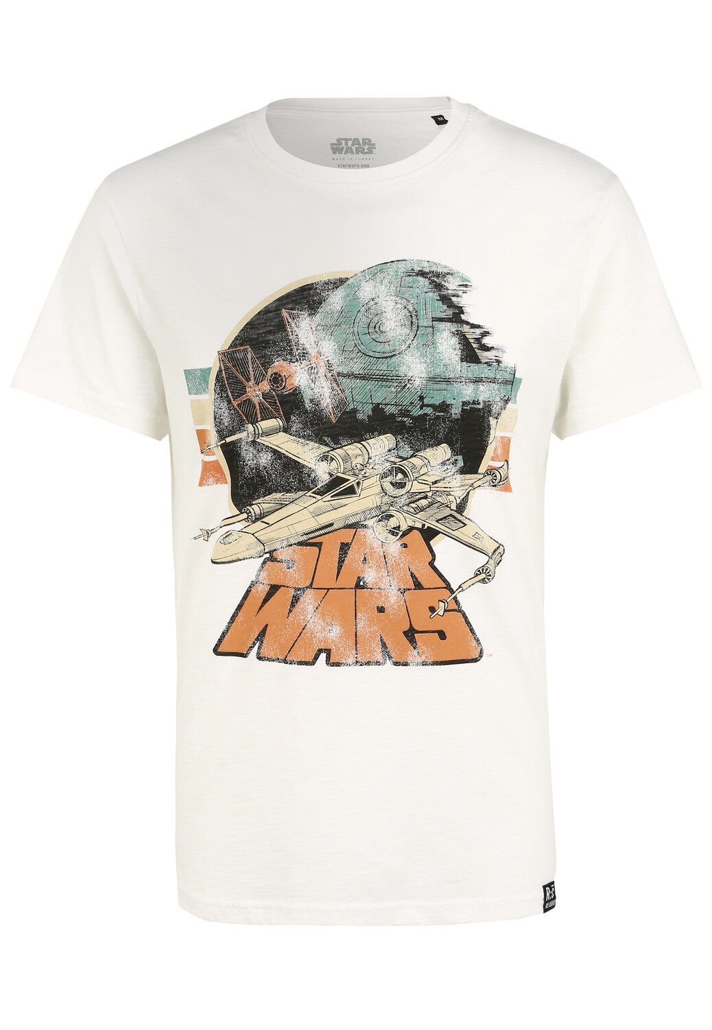 

Футболка Recovered Star Wars Empire Strikes Back Retro X Wing, белый